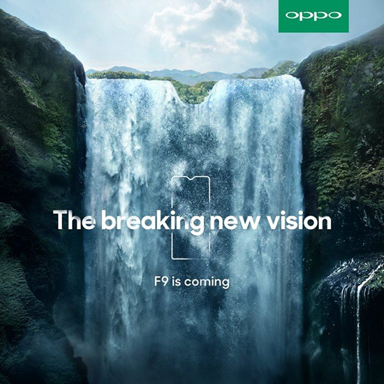 OPPO F9真機(jī)現(xiàn)身：美人尖全面屏 背部配色很妖艷 