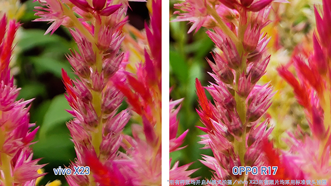 OPPO R17對比vivo X23：拍照清晰度與夜景表現(xiàn)完美超越X23