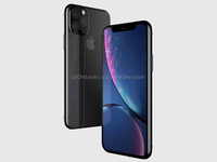 蘋果iPhone XI最新渲染圖：劉海依舊在 浴霸后置三攝坐實(shí)？