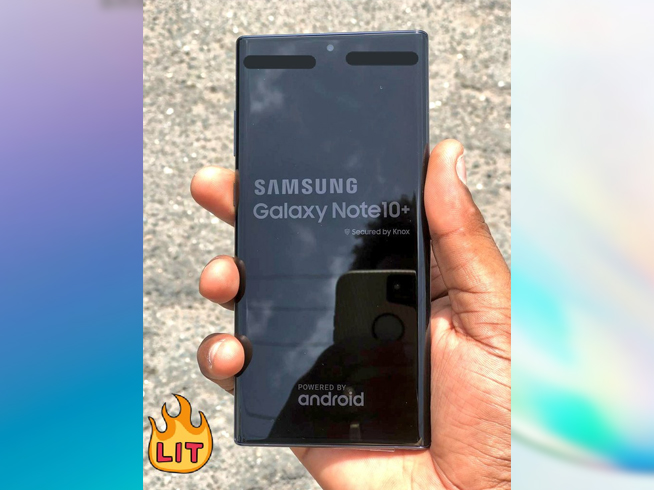 三星Note10+真機(jī)照曝光：極窄邊框誘人 拍攝用機(jī)竟是新iPhone？