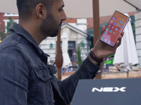 vivo NEX 3真機提前亮相：瀑布屏驚艷 無實體按鍵設(shè)計？