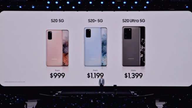 三星Galaxy S20系列發(fā)布：拍攝喜獲大提升 6958元起售香不香？