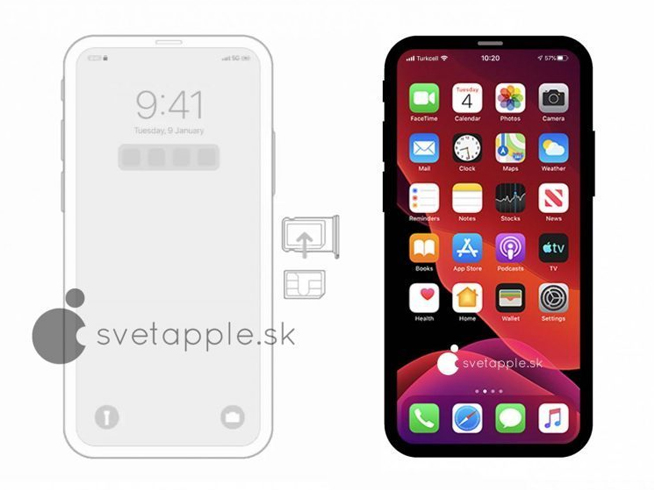 iPhone 12設(shè)計(jì)曝光：果粉最不喜歡的劉海真要被干掉了？！