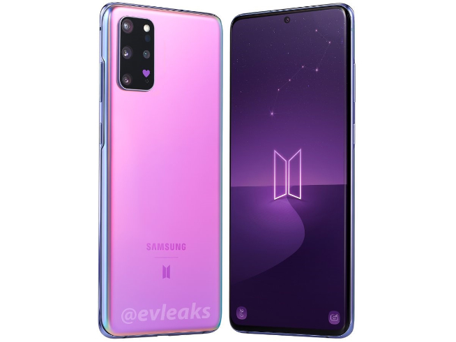 三星Galaxy S20+ BTS版曝光：紫色定制全家桶！你心動(dòng)了嗎？