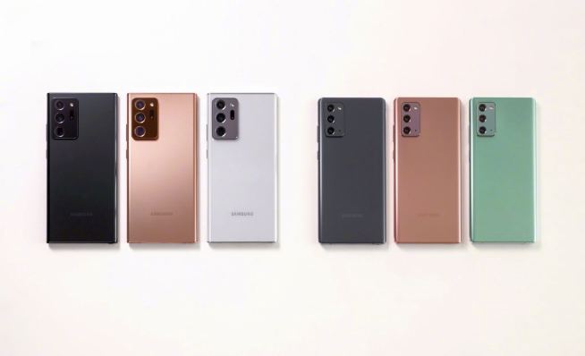 不用開發(fā)布會系列！三星Note20 Ultra等新品官方照提前全曝光