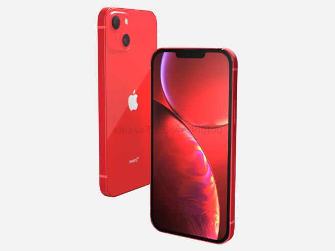蘋果iPhone 13系列渲染圖曝光：劉海終于變窄！但相機(jī)升級(jí)加厚