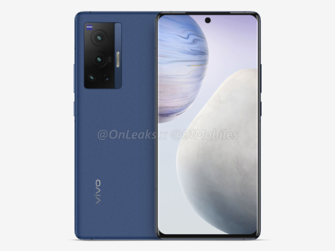 vivo X70 Pro最新渲染圖曝光：標(biāo)配頂級(jí)屏幕！云階四攝蔡司全鍍膜