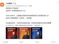羅永浩擔(dān)任小米“大局官”，雙十一狂發(fā)20億補(bǔ)貼和多重福利