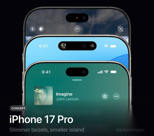 隨Air變革？iPhone 17 Pro系列大改，靈動島首發(fā)新技術(shù)！